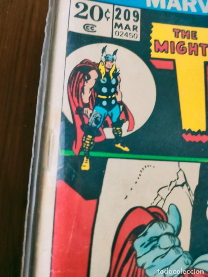 C&oacute;mics: The Mighty Thor 209 vol 1 Marvel 1973 - Foto 2