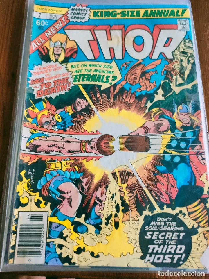 C&oacute;mics: The Mighty Thor Annual 7 vol 1 Marvel 1978 - Foto 1