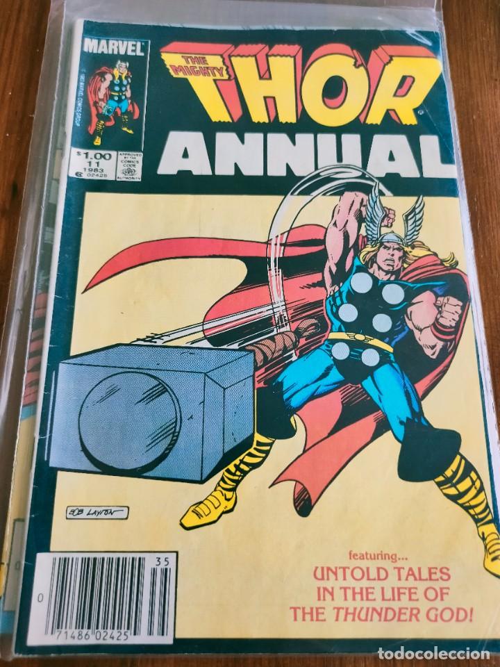 C&oacute;mics: The Mighty Thor Annual 11 vol 1 Marvel 1983 - Foto 1