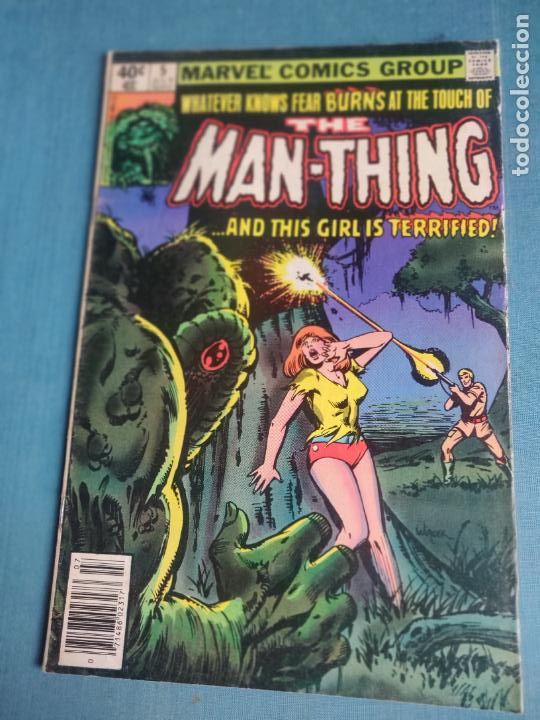 C&oacute;mics: MAN THING 5 V2 1979 - Foto 1