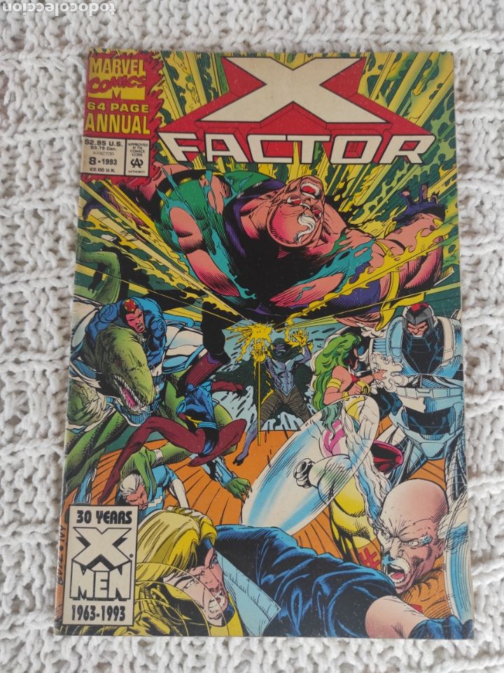 C&oacute;mics: X-FACTOR ANNUAL VOL. 1 N&ordm; 8 - MARVEL COMICS USA 1993 - Foto 1