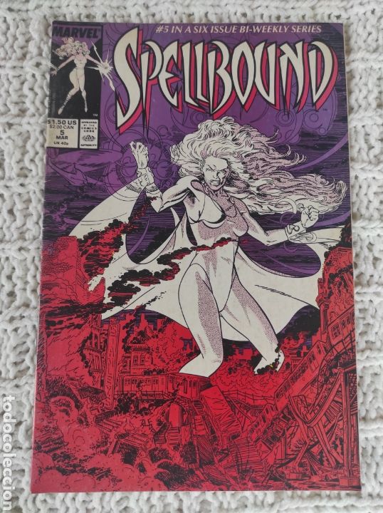 C&oacute;mics: SPELLBOUND N&ordm; 5 -MARVEL COMICS USA 1988 - Foto 1
