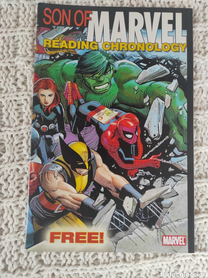 C&oacute;mics: SON OF MARVEL READING CHRONOLOGY -MARVEL COMICS USA 2009 - Foto 1