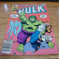 Fumetti: COMIC THE INCREDIBLE HULK MARVEL COMICS GROUP Nº 264. Lote 327521078