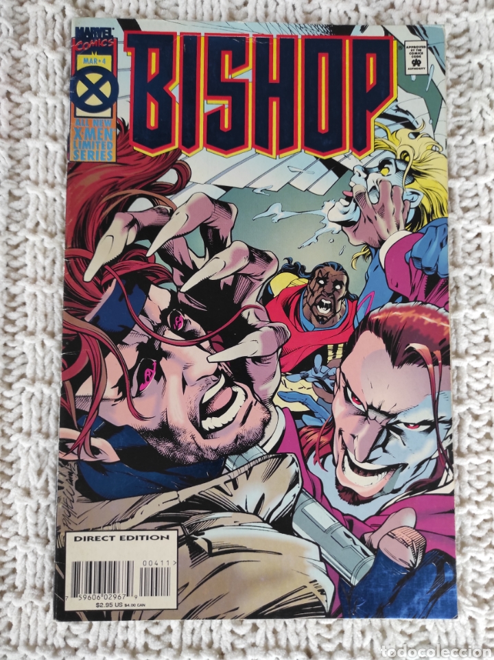C&oacute;mics: BISHOP VOL. 1 N&ordm; 4 - MARVEL COMICS USA 1995 - Foto 1