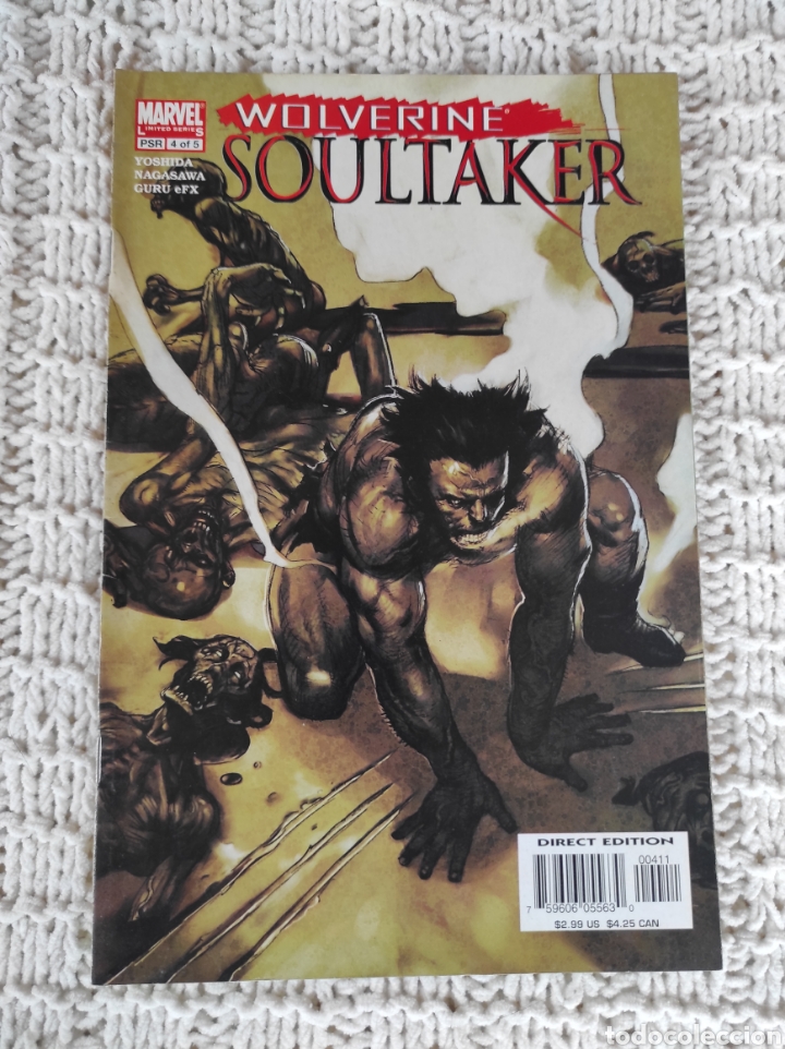 C&oacute;mics: WOLVERINE SOULTAKER N&ordm; 4 - MARVEL COMICS USA 2005 - Foto 1