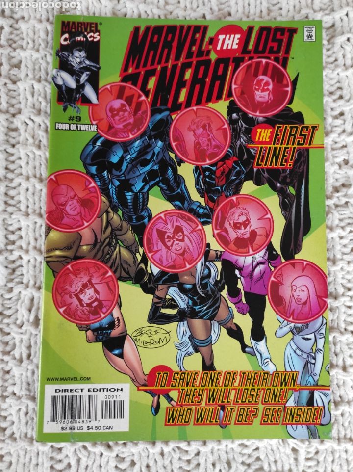 C&oacute;mics: MARVEL: THE LOST GENERATION VOL. 1 N&ordm; 09 - MARVEL COMICS USA 2000 - Foto 1
