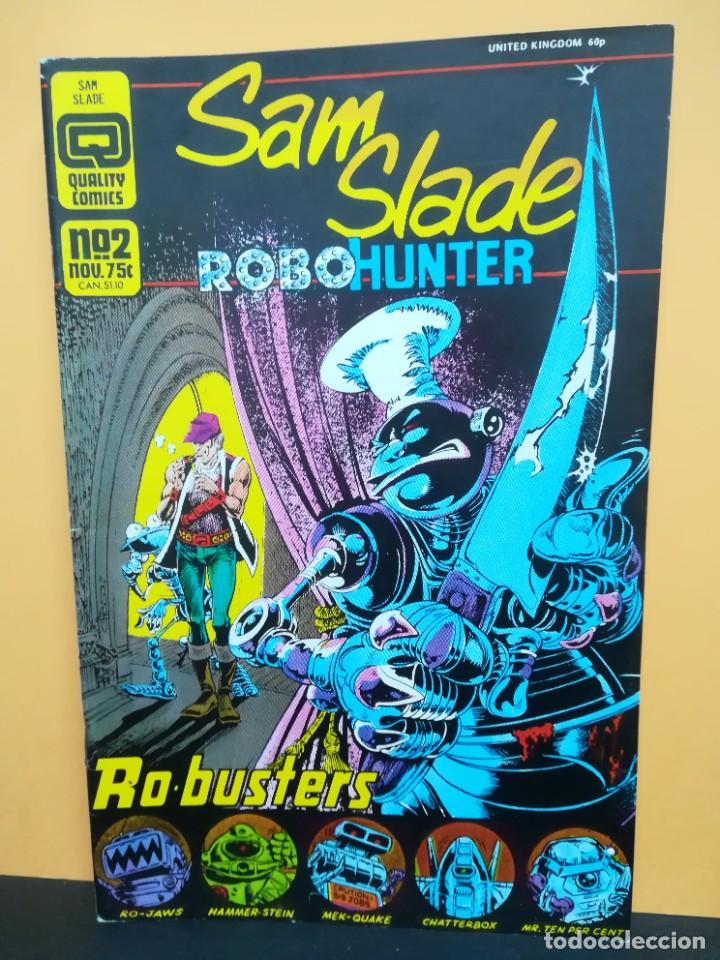 C&oacute;mics: SAM SLADE. ROBOHUNTER. N&ordm; 2 VOL 2. QUALITY COMICS. USA. - Foto 1