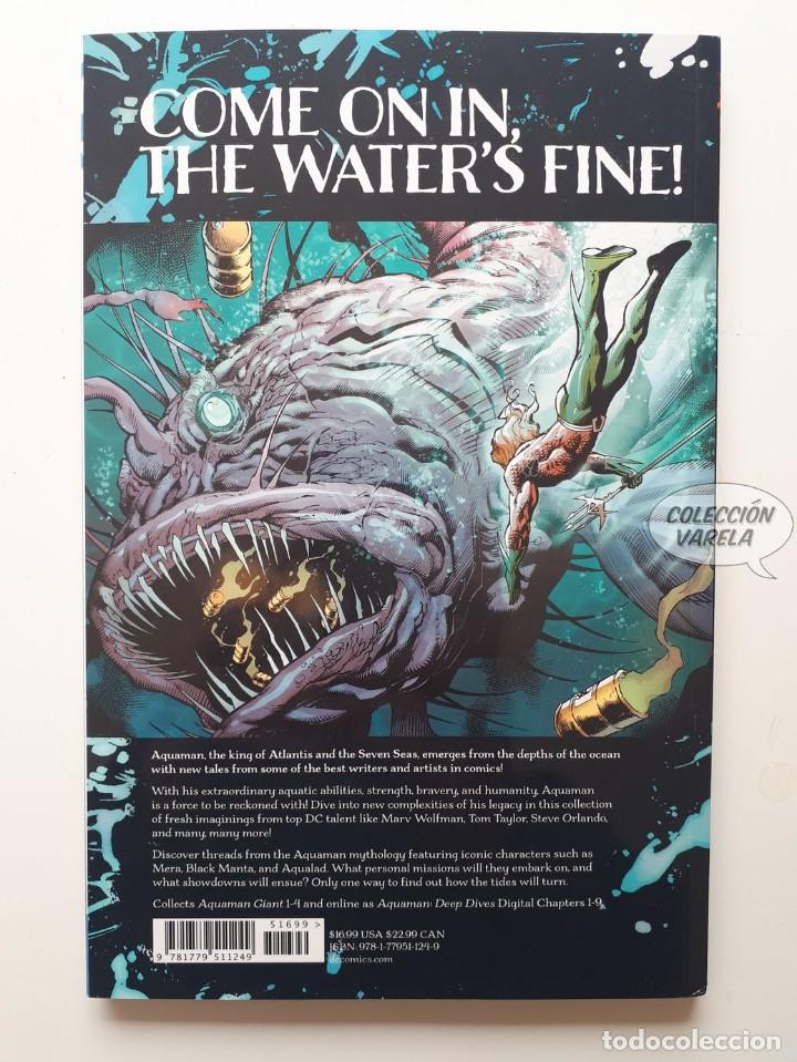 C&oacute;mics: Aquaman Deep dives - DC Comics - Foto 2