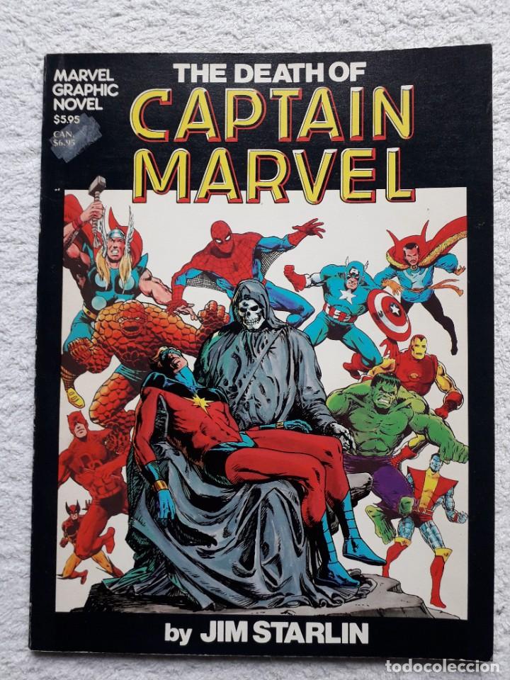 C&oacute;mics: The death of Captain Marvel - Foto 1