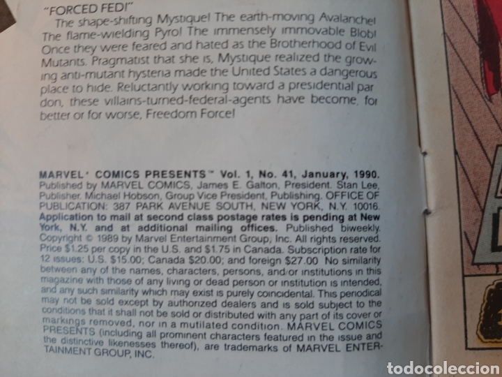 C&oacute;mics: MARVEL Wolverine USA 1990 #41 - Foto 2