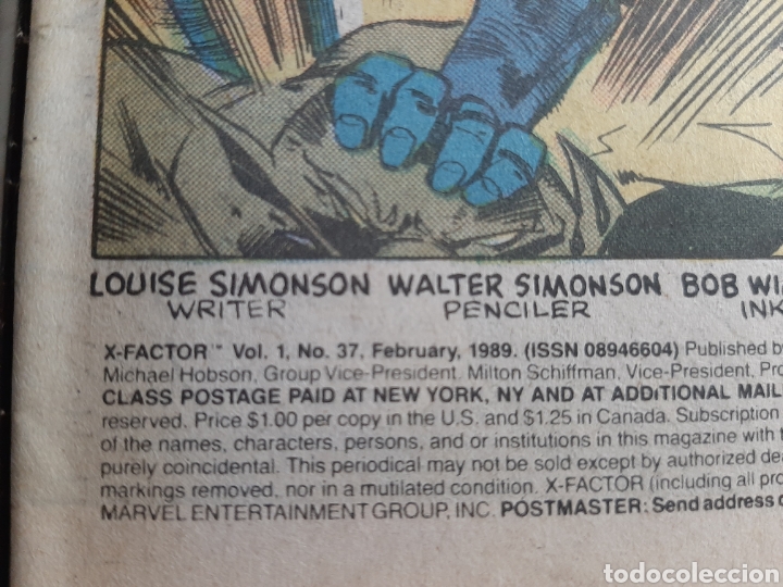 C&oacute;mics: MARVEL Inferno USA 1989 #37 - Foto 2