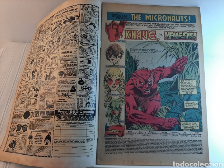 C&oacute;mics: MARVEL The Micronauts USA 1982 #42 - Foto 3