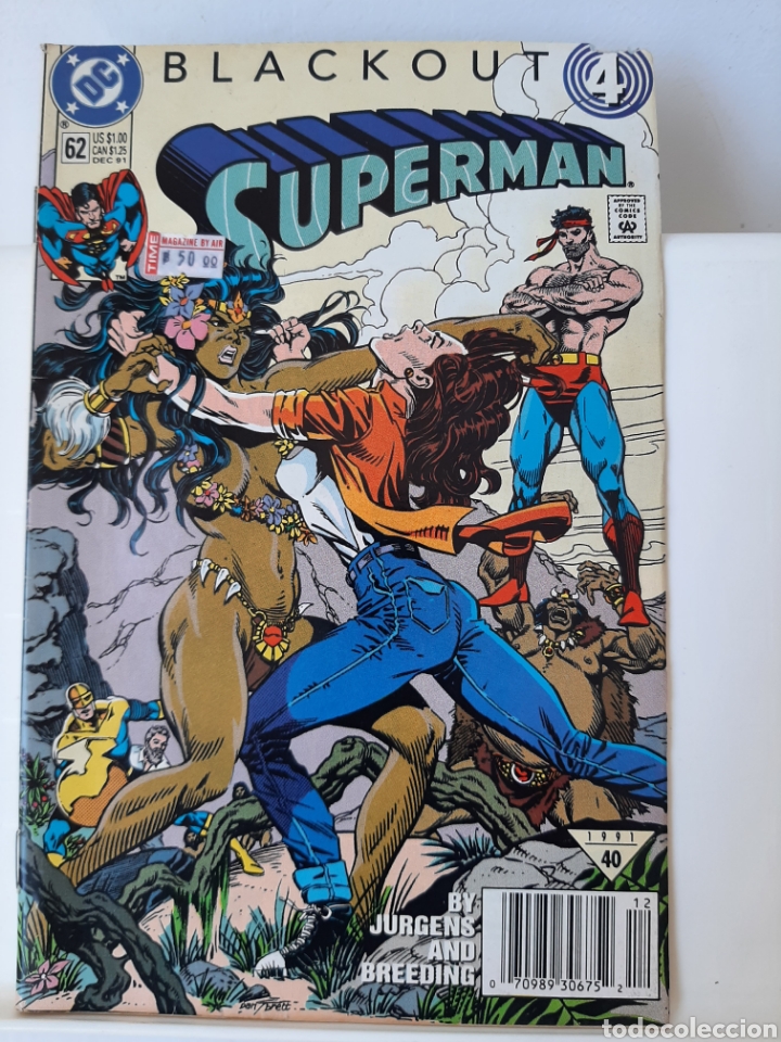 C&oacute;mics: DC Superman USA 1991 #62 - Foto 1