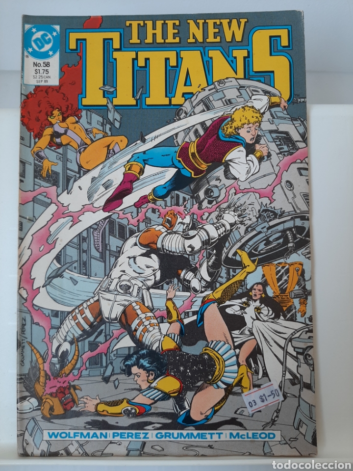 Comics : DC The New Titans 1989 USA #58