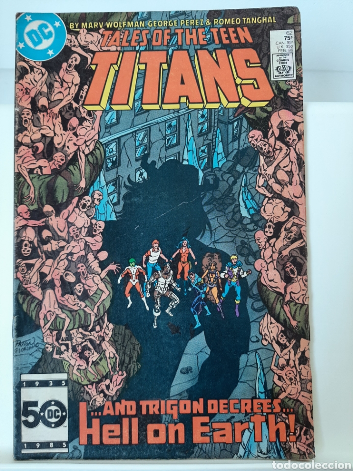 Comics: DC The Tales of the Teen Titans USA 1986 #62