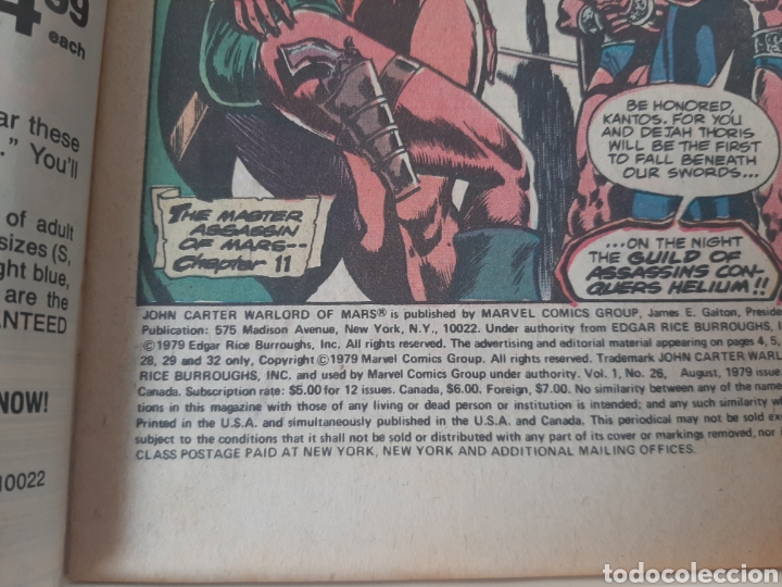 C&oacute;mics: MARVEL John Carter 1979 Vol 1 #26 - Foto 2