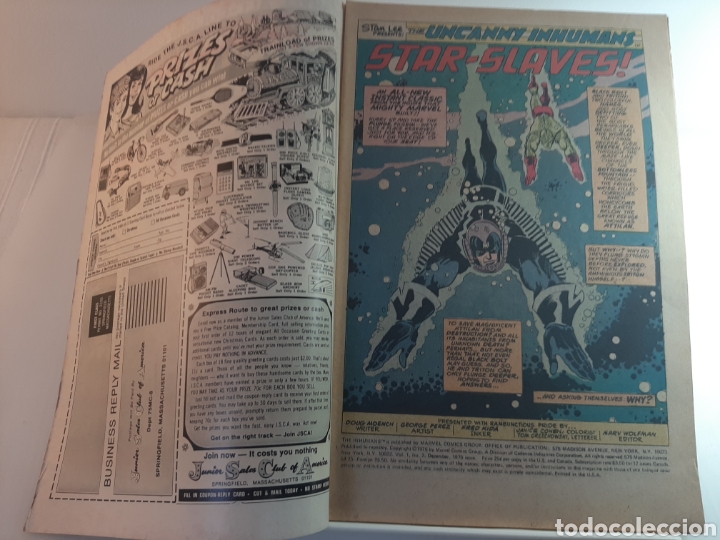 C&oacute;mics: MARVEL The Inhumans 1975 #2 Vol 1 - Foto 3