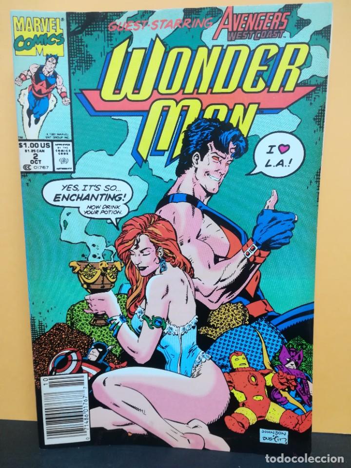 C&oacute;mics: WONDER MAN. N&ordm; 2. MARVEL COMICS USA. 1991. FN. - Foto 1