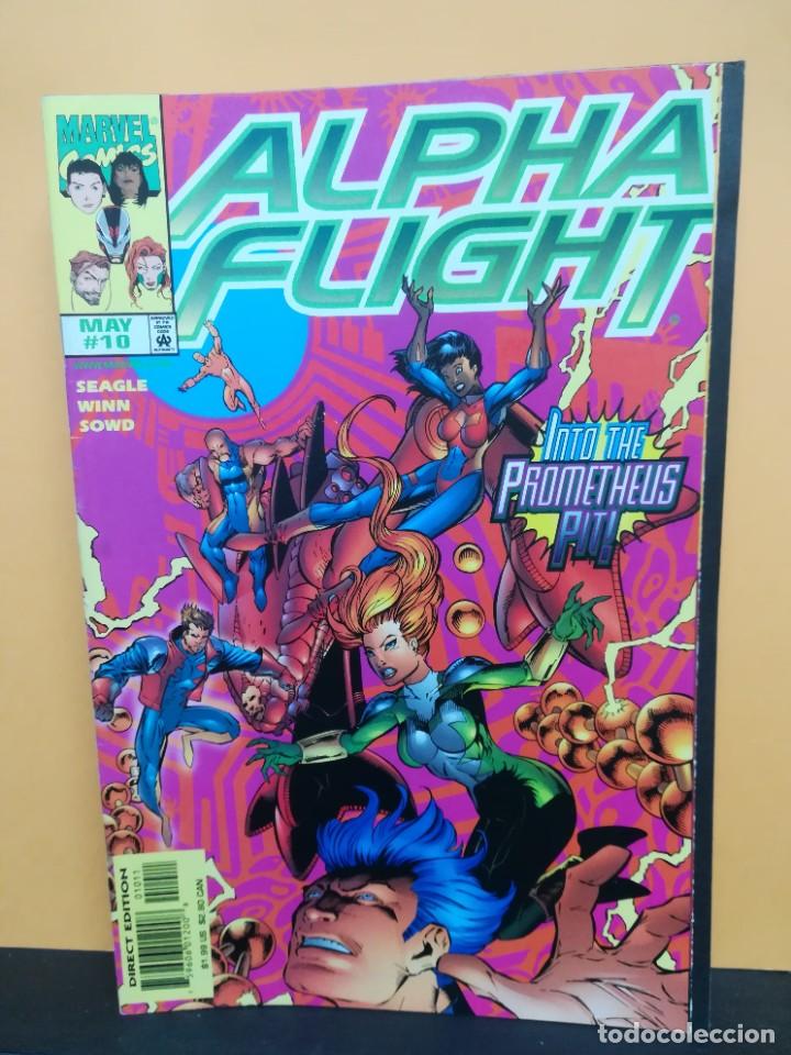 C&oacute;mics: ALPHA FLIGHT. VOL 2. N&ordm; 10. MARVEL COMICS USA. 1998. FN. - Foto 1