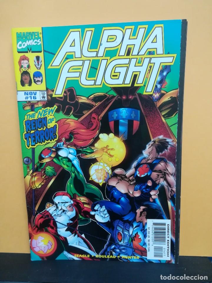 C&oacute;mics: ALPHA FLIGHT. VOL 2. N&ordm; 16. MARVEL COMICS USA. 1998. FN. - Foto 1
