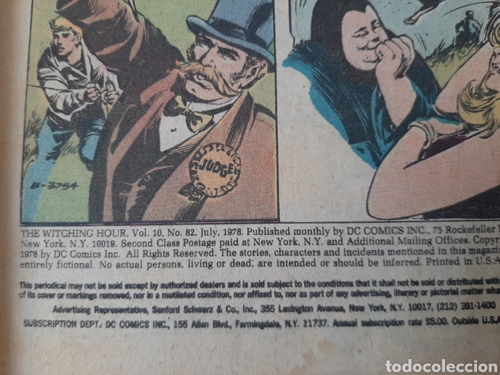C&oacute;mics: DC The Witching Hour 1977 #82 Vol 10 - Foto 2