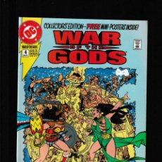 Cómics: WAR OF THE GODS COLLECTOR'S EDITION 4 - DC 1991 VFN/NM CON POSTERS / WONDER WOMAN. Lote 330874528