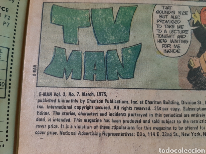 C&oacute;mics: CHARLTON COMICS E-Man 1875 USA #7 - Foto 2