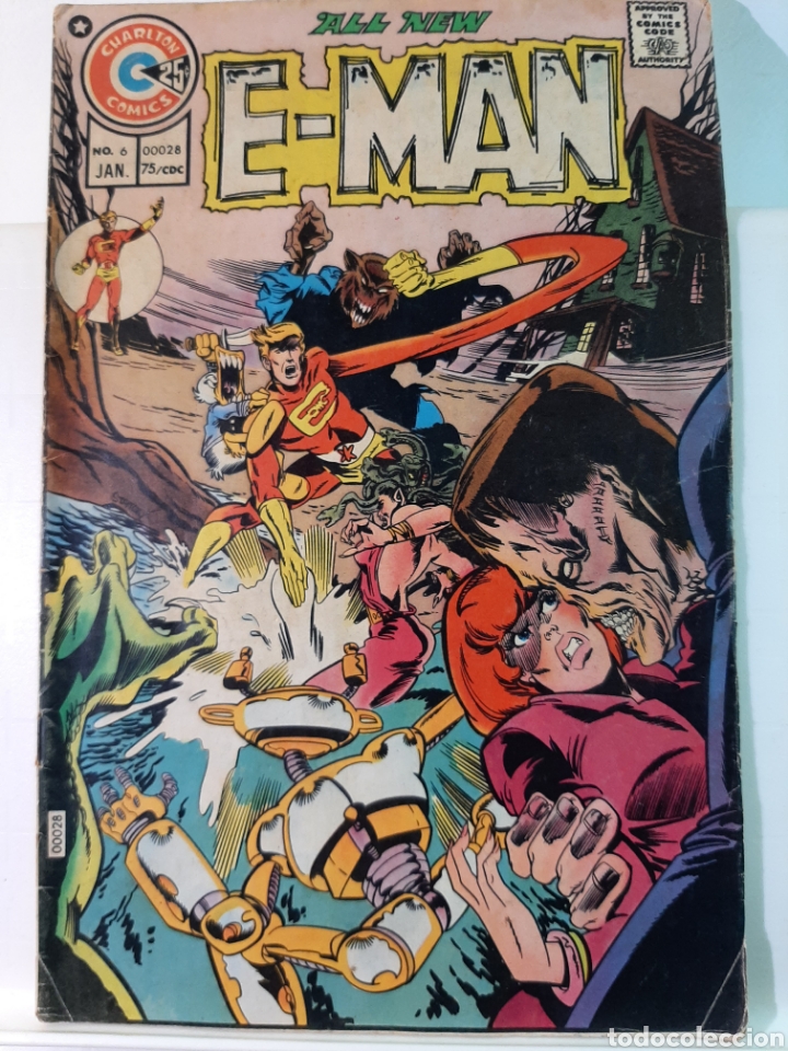 Comics: CHARLTON COMICS E-Man 1975 USA #3