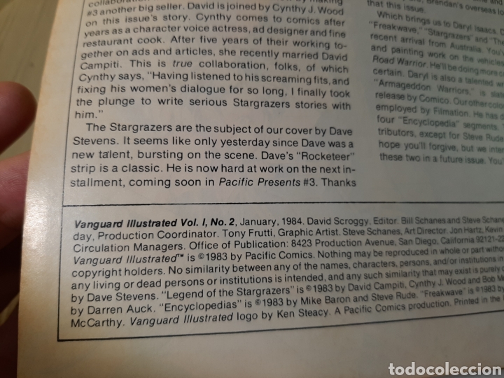 C&oacute;mics: PC COMICS Vanguard Illustrated 1984 #2 USA - Foto 2