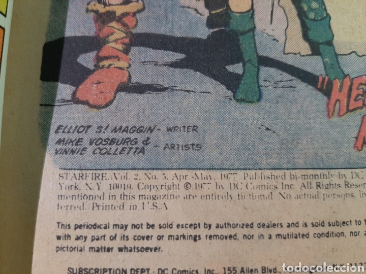 C&oacute;mics: DC Starfire 1977 USA #5 Vol 2 - Foto 2
