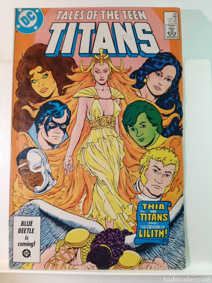 Comics: DC Tales of the teen Titans 1986 #66