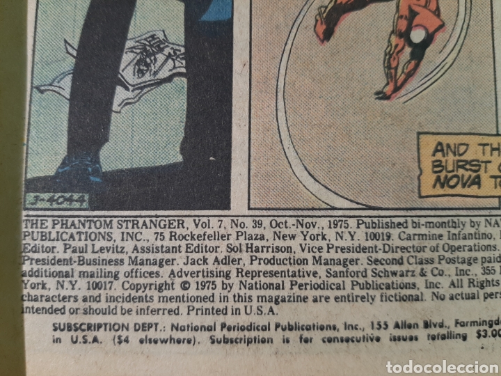 C&oacute;mics: DC The Phantom Stranger USA 1975 #39 - Foto 2