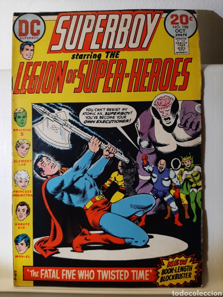 C&oacute;mics: DC Superboy USA 1973 #198 Vol 25 - Foto 1