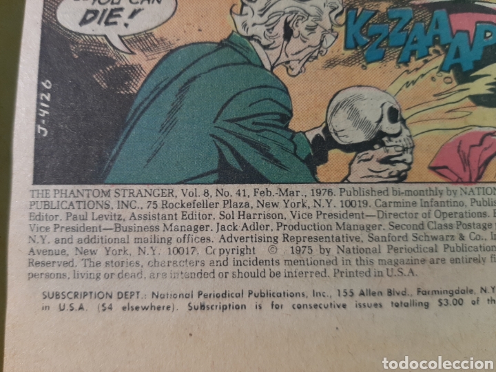 C&oacute;mics: DC The Phantom Stranger USA 1976 #41 Vol 8 - Foto 2