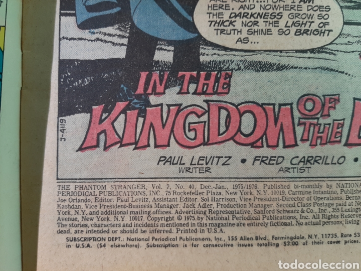 C&oacute;mics: DC The Phantom Stranger 1975 #40 - Foto 2