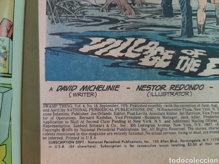 C&oacute;mics: DC Swamp Thing USA 1975 #18 - Foto 2