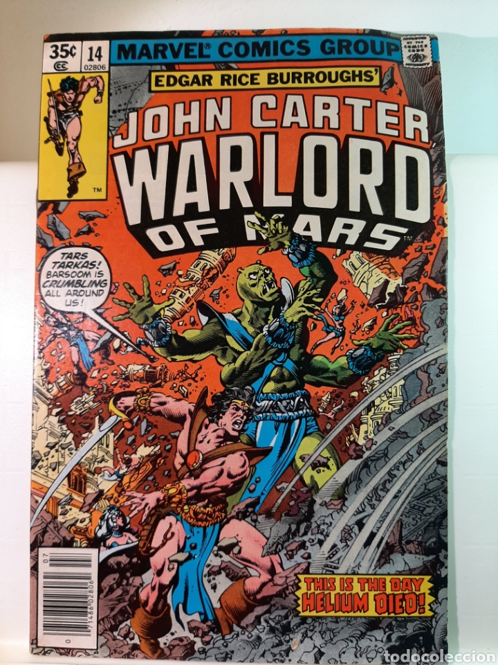 C&oacute;mics: MARVEL John Carter 1978 USA #14 - Foto 1