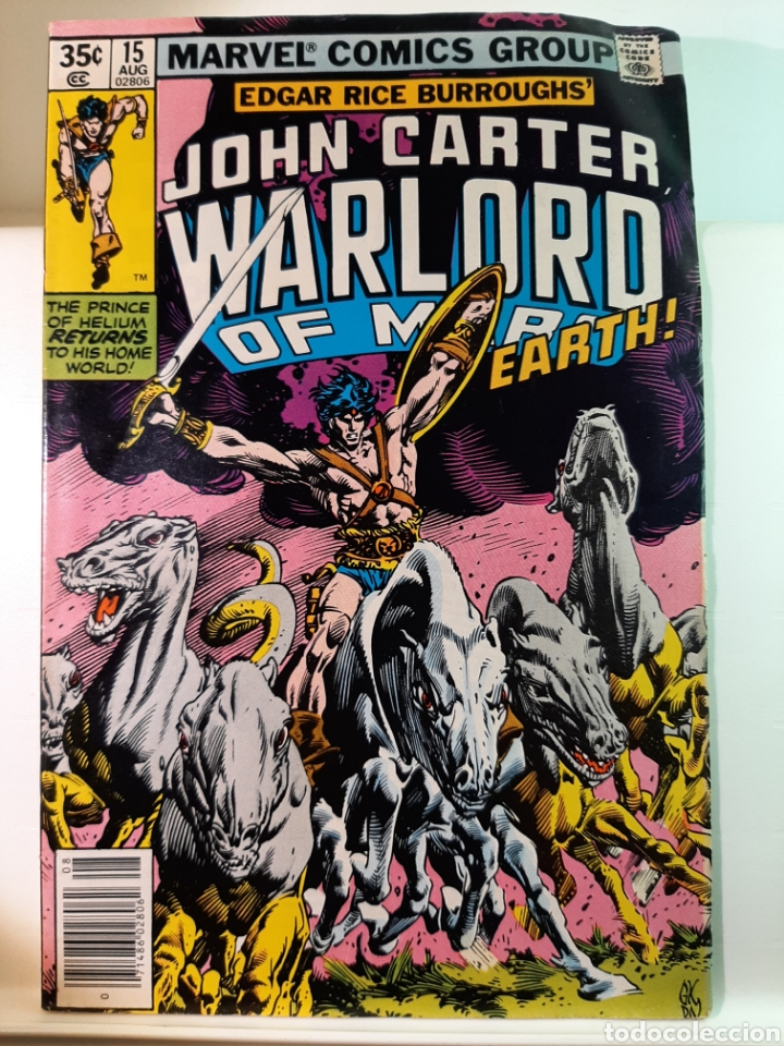 C&oacute;mics: MARVEL John Carter 1978 USA #15 Vol 1 - Foto 1