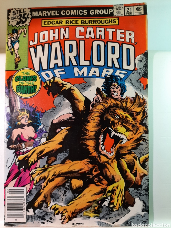 C&oacute;mics: MARVEL John Carter 1979 #21 Vol 1 - Foto 1
