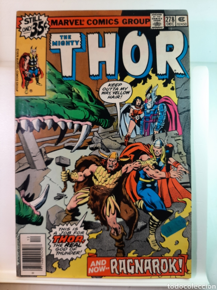 C&oacute;mics: MARVEL Thor 1978 #278 Vol 1 - Foto 1