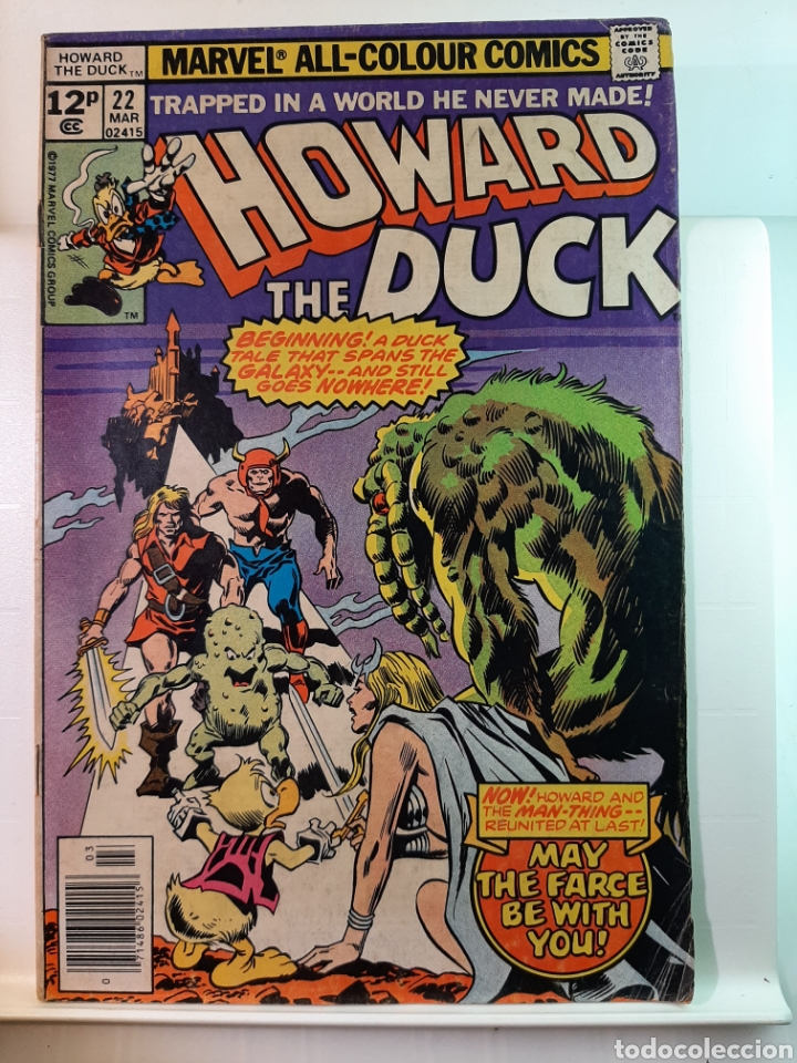 C&oacute;mics: MARVEL Howard the duck 1978 #22 Vol 1 - Foto 1