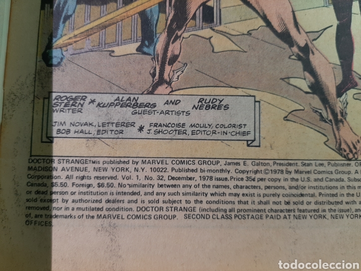 C&oacute;mics: MARVEL Doctor Strange 1978 #32 - Foto 2