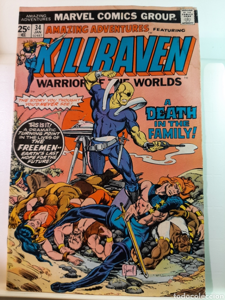 Comics: MARVEL Killraven 1976 #34 Vol 1