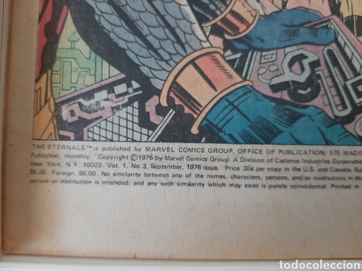 C&oacute;mics: MARVEL The Eternals 1976 #3 Vol 1 - Foto 2
