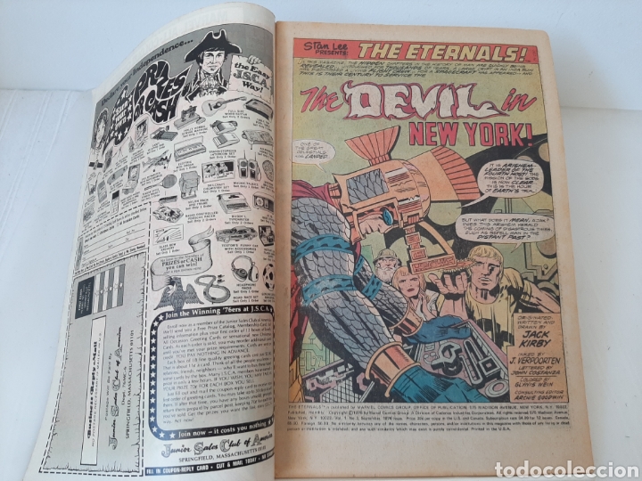 C&oacute;mics: MARVEL The Eternals 1976 #3 Vol 1 - Foto 3