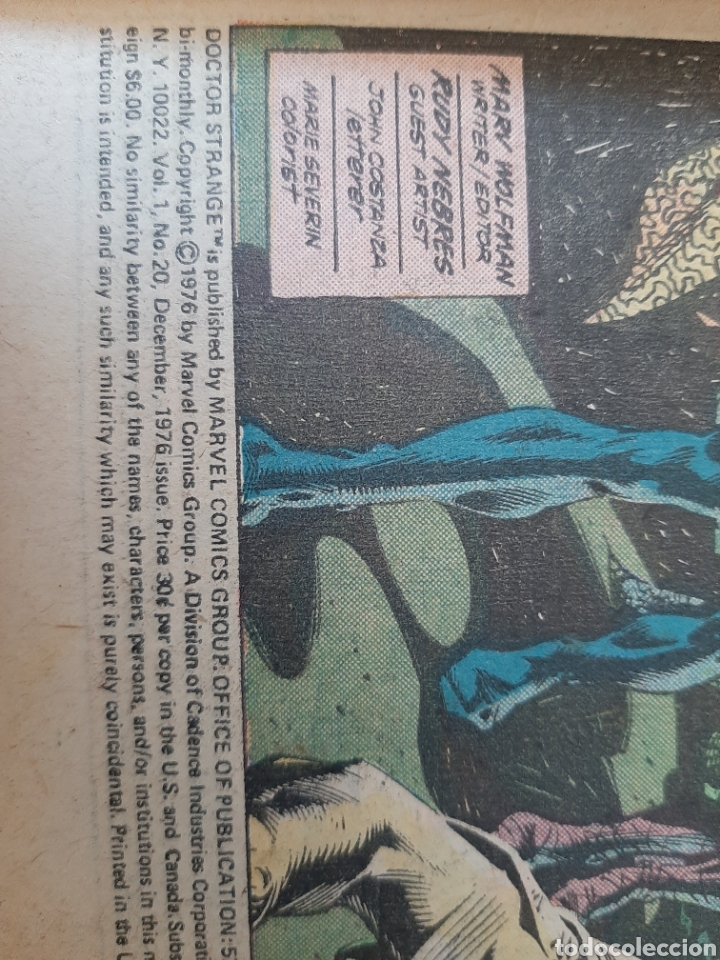 C&oacute;mics: MARVEL Doctor Strange 1976 #20 Vol 1 - Foto 2