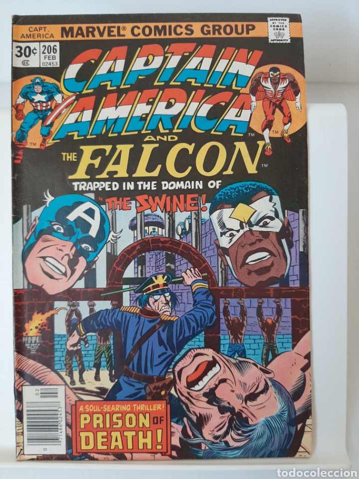C&oacute;mics: MARVEL Captain America 1977 #206 - Foto 1