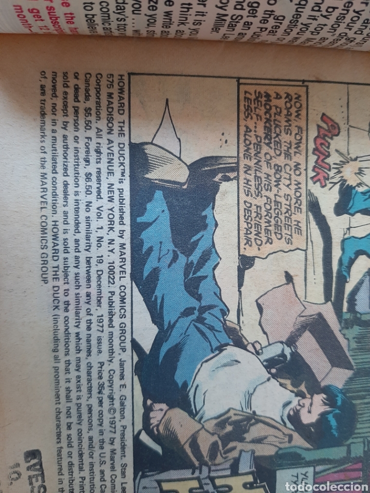 C&oacute;mics: MARVEL Howard the Duck 1977 #19 - Foto 2