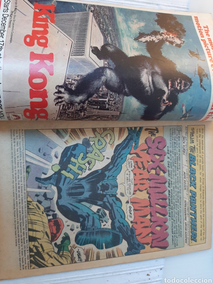 C&oacute;mics: MARVEL Black Panther 1977 #2 - Foto 3